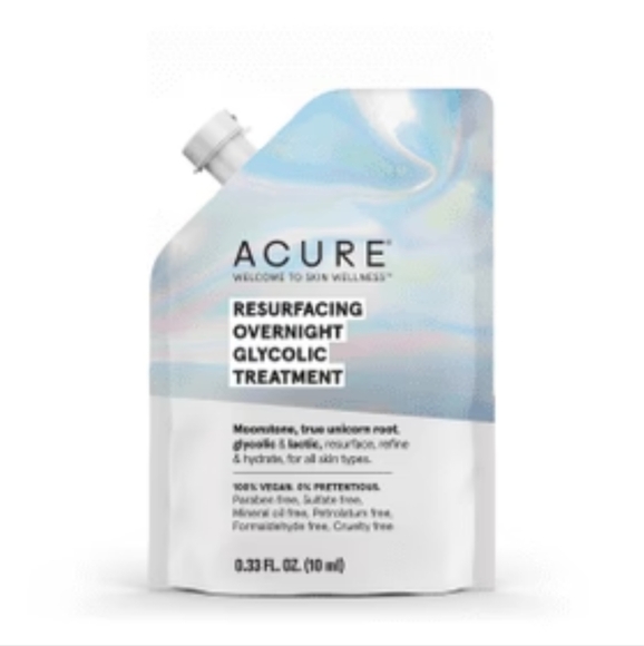 (3/30$) Acure RESURFACING OVERNIGHT GLYCOLIC TREATMENT - Picture 1 of 2